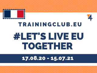 ESC: Let’s Live Europe Together  Deadline: 15/04/2020  Location: Sarthe, France