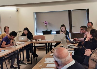 CreArt second project meeting, 1.04.2022, Agigea