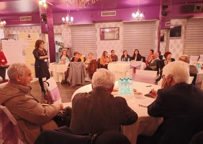 Workshop with seniors, December 2022, Romania