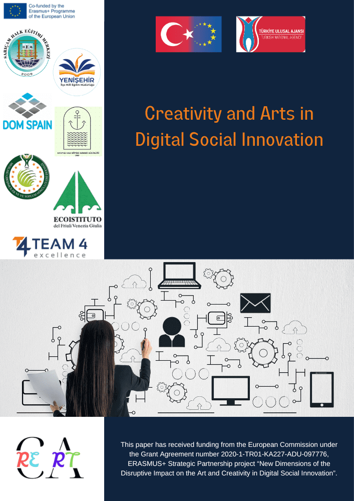 CreArt Creativity and Arts in Digital Social Innovation Cover