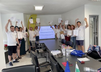 Social Entrepreneurship Training, August 2023, Bulgaria