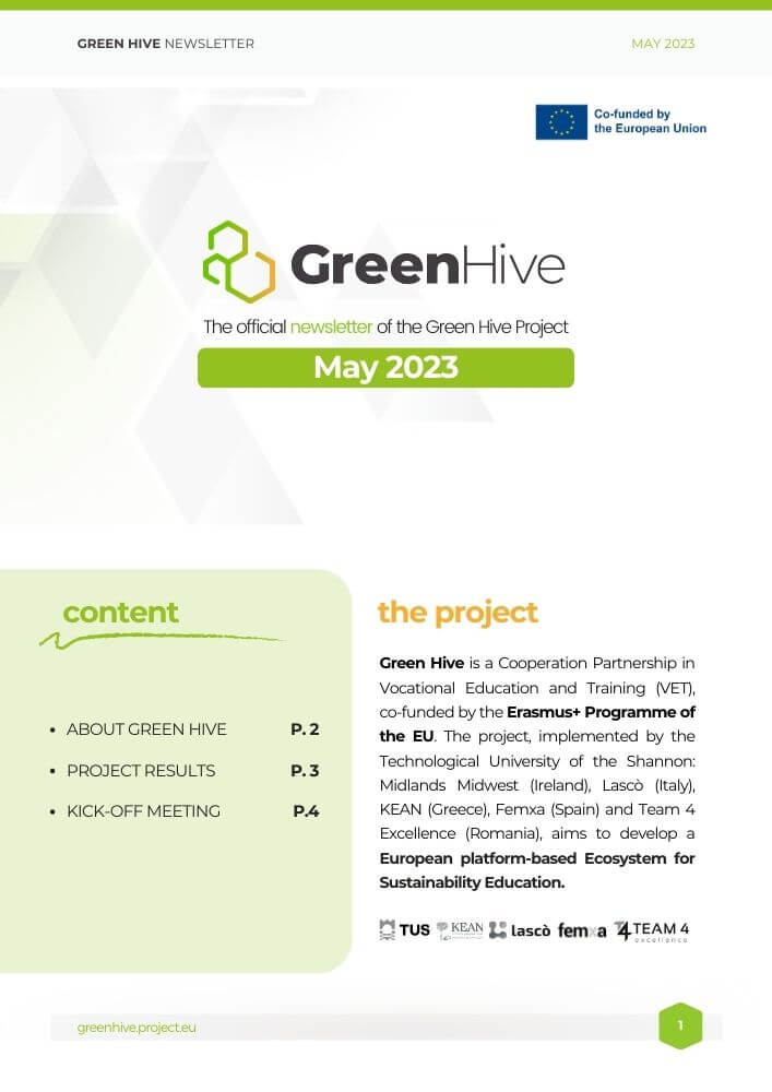 GreenHive Newsletter 1