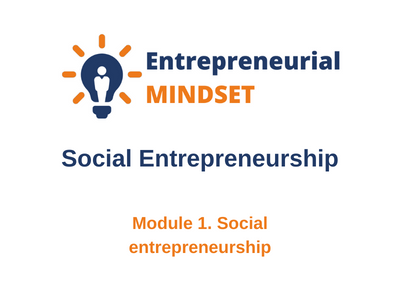 Module 1 Social entrepreneurship