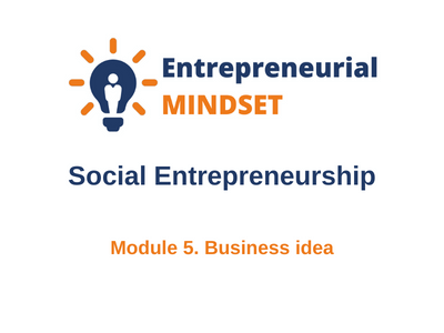 Module 5. Business idea